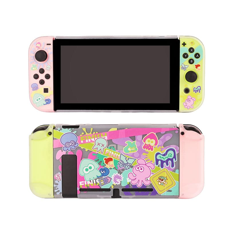 GG Transparent Splatoon Switch Skin ON1491 spreepickyshop