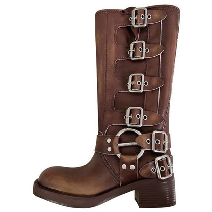 Vintage Buckle Boots SpreePicky