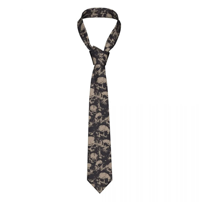 Black Skull Tie SpreePicky