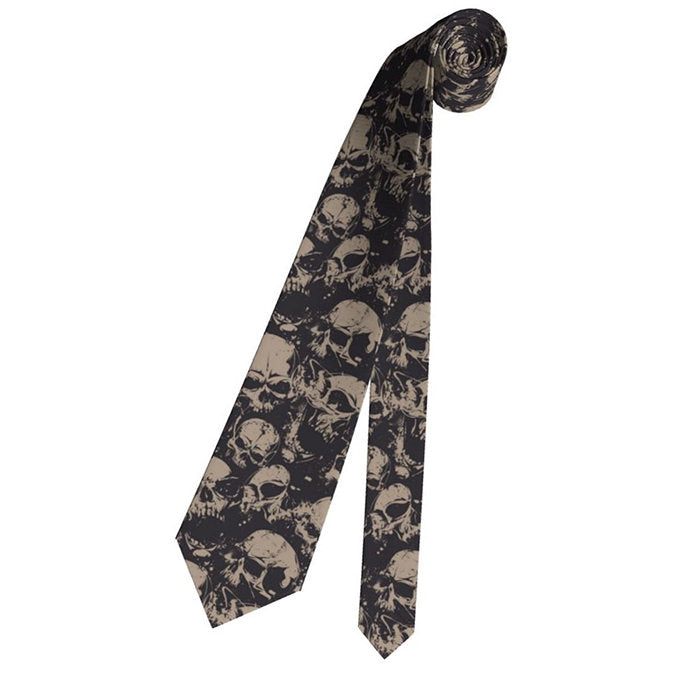 Black Skull Tie SpreePicky