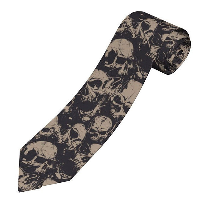 Black Skull Tie SpreePicky