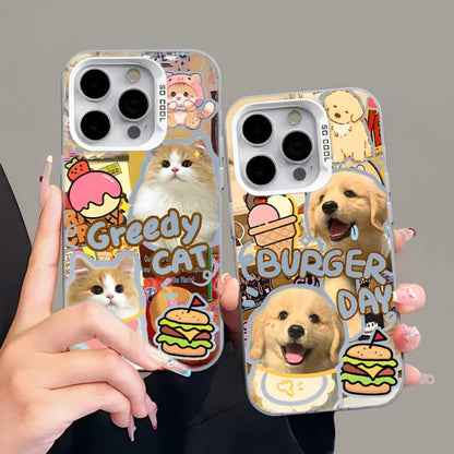 Hamburger Puppy Phone Case