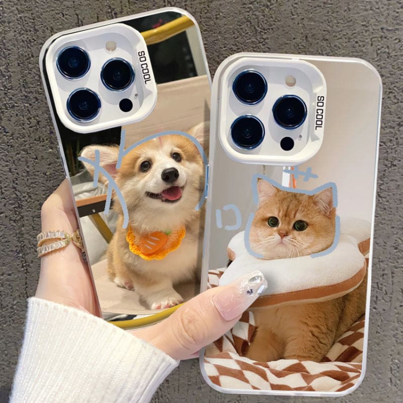 Hamburger Puppy Phone Case