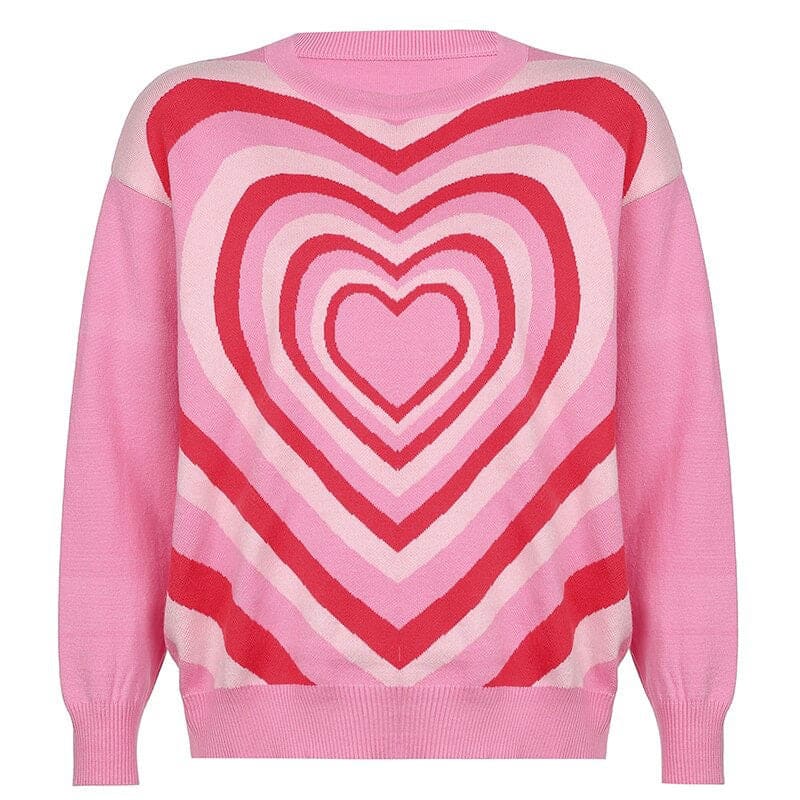 Heart Expand Jumper - Sweater