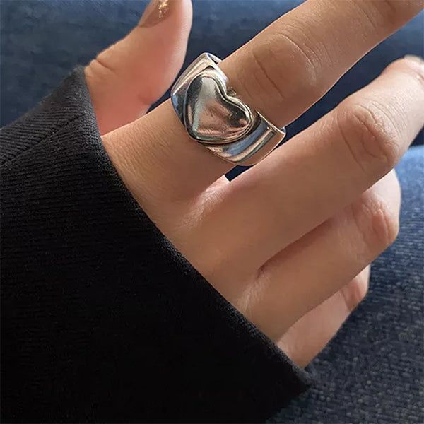 Heart Chunky Ring SpreePicky