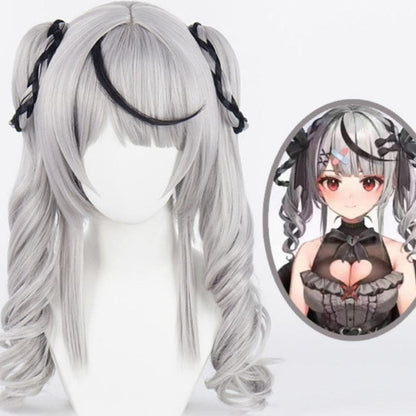 Hololive JP Vtuber Sakatama Chloe Twintails Wig ON1605 spreepickyshop