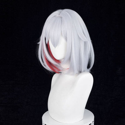 Honaki Star Rail Topaz White with Red Cosplay Wig ON1307 spreepickyshop