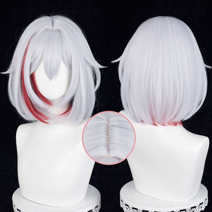 Honaki Star Rail Topaz White with Red Cosplay Wig ON1307 spreepickyshop