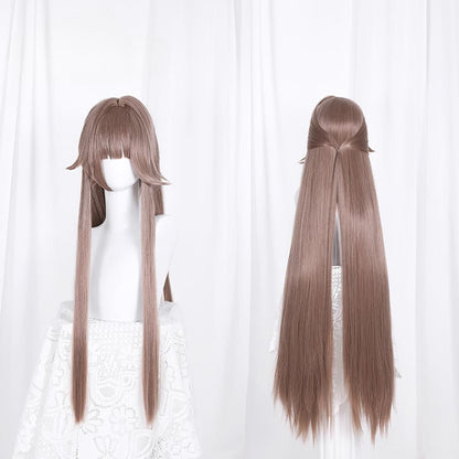 Honkai Star Rail Herta Long Light Brown Wig ON797 - F