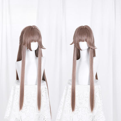 Honkai Star Rail Herta Long Light Brown Wig ON797 - F