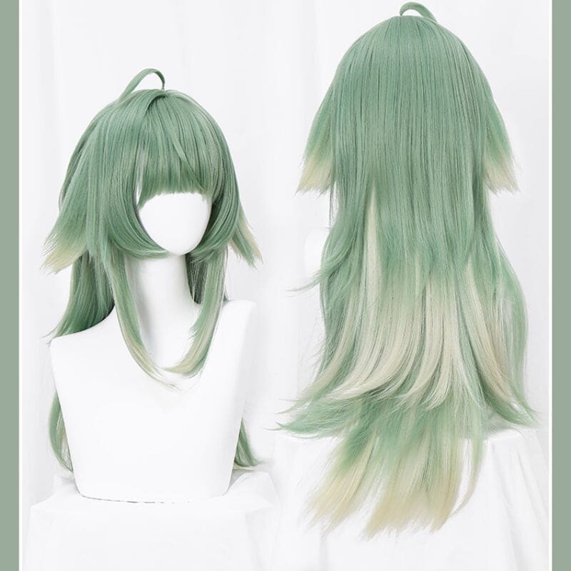 Honkai Star Rail HuoHuo Green Mix Cosplay Wig ON1194 spreepickyshop