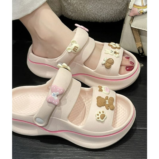 Kawaii Home Wear Bunny and Bear Sandals ON873 - Slipper