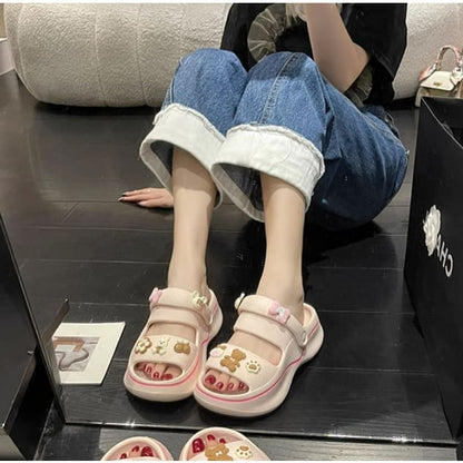 Kawaii Home Wear Bunny and Bear Sandals ON873 - Slipper