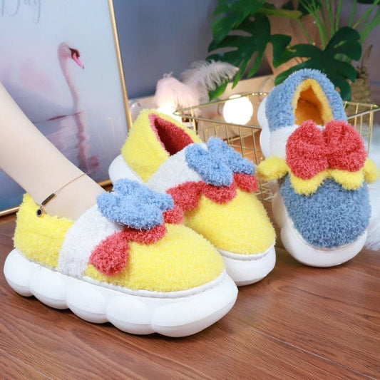 Kawaii Pastel Colors Cute Bow Slippers ON889 - slippers