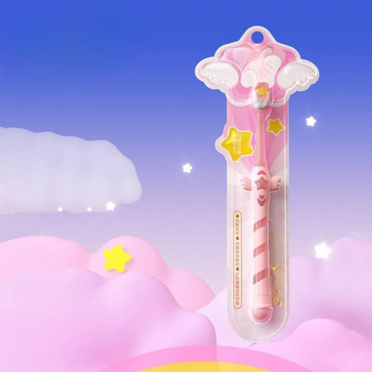 Kawaii Pink Fairy Toothbrush - pink (1pcs)