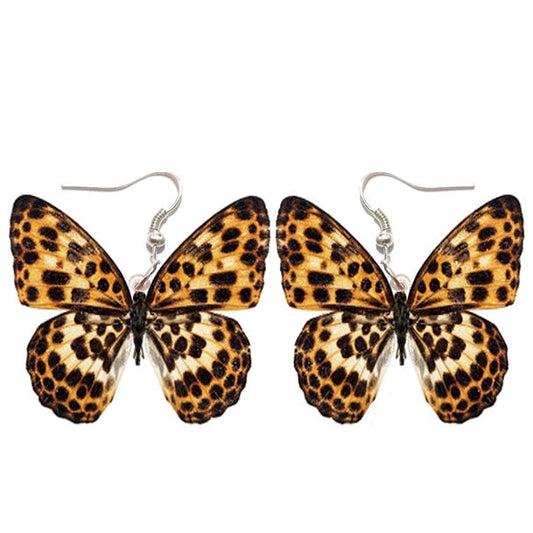 Yellow Butterfly Earrings Boogzel Clothing