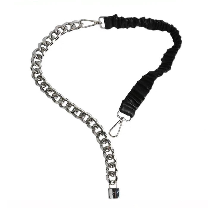 Lock Pendant Chain Belt SpreePicky