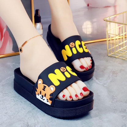 Lovely Tiger Nice Sandals ON879 - Yellow / 35 - slippers