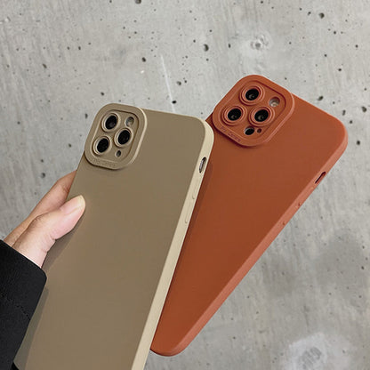 Pure Color Matte iPhone Case Boogzel Clothing