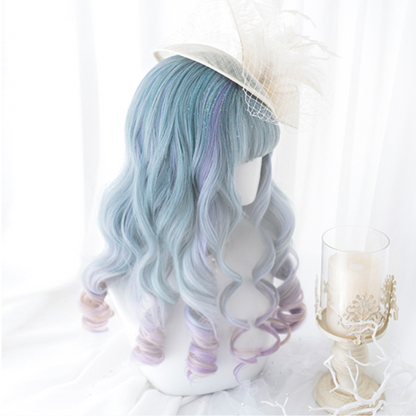 Sweet Gradient Color Long Curly Wig Modakawa