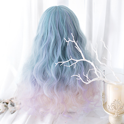 Sweet Gradient Color Long Curly Wig Modakawa