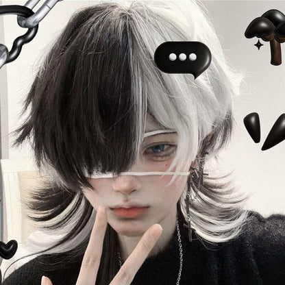 Monochrome Ouji Wig ON1466 spreepickyshop