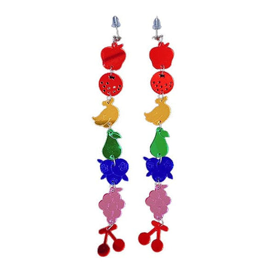 Multi Fruit Earrings - Standart / Multi - earrings