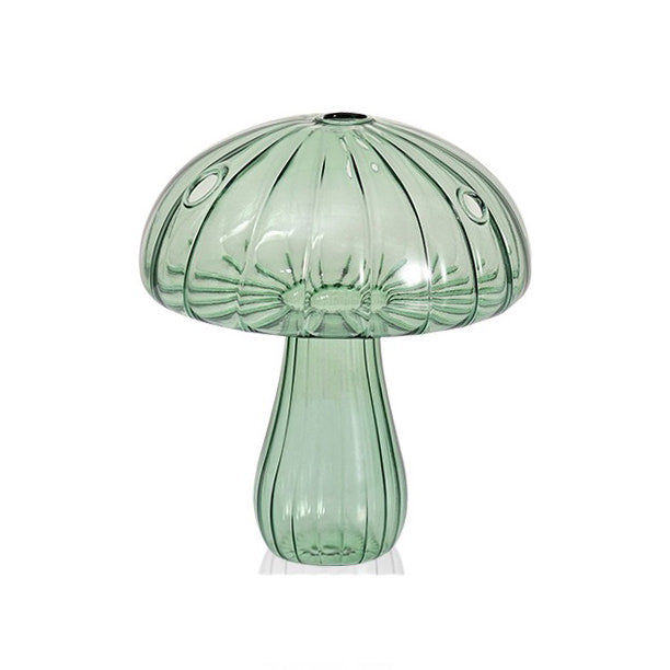 Charming Mushroom Glass Vase SpreePicky