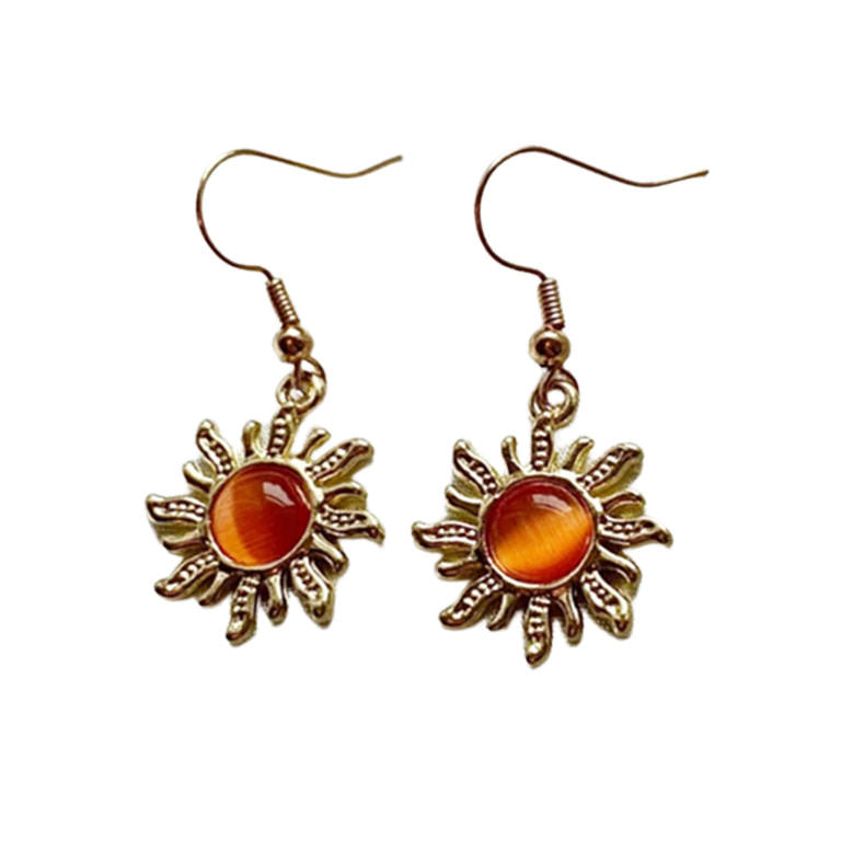 Golden Sun Earrings SpreePicky