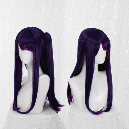 Oshi No Ko Ai Hoshino Mix Purple Pink Side Ponytail Cosplay