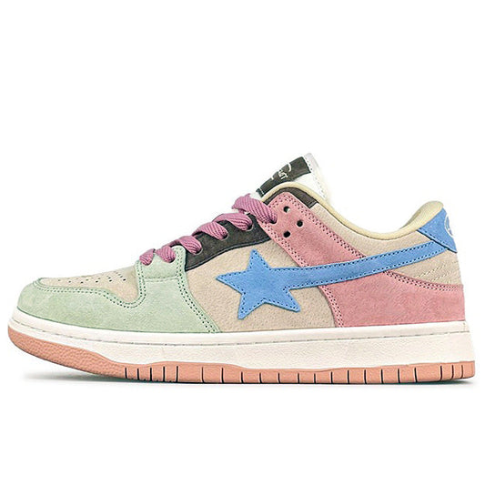 Color Block Star Sneakers Boogzel Clothing