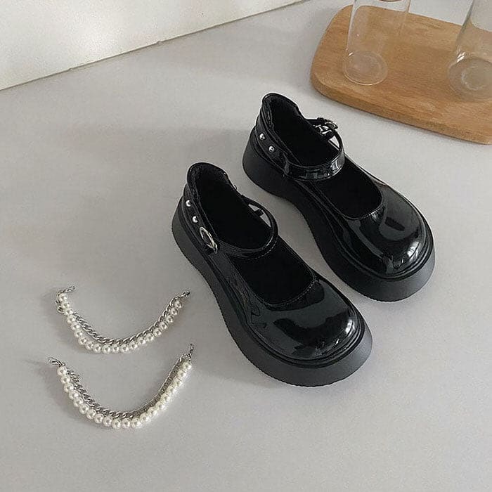 Pearl Platform Sandals - Sandals