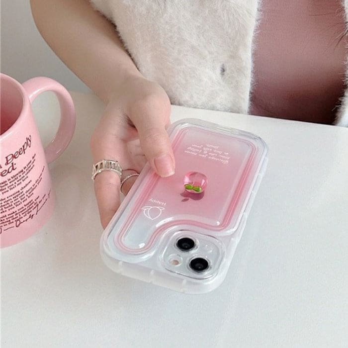 Pink Peachy Phone Case - IPhone Case