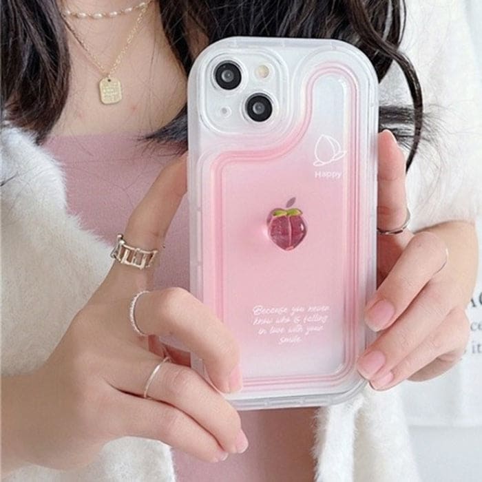 Pink Peachy Phone Case - IPhone Case