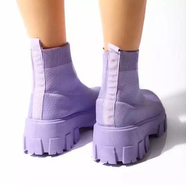 Platform Ankle Boots - Boots