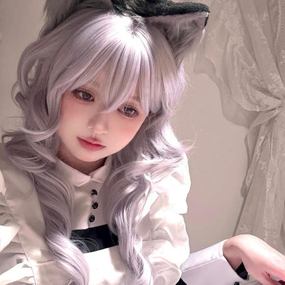 Princess Amu Silver Curly Wig ON1513 spreepickyshop