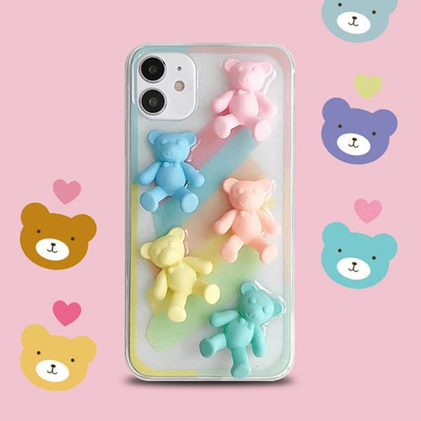 Rainbow Bears IPhone Case - IPhone Case