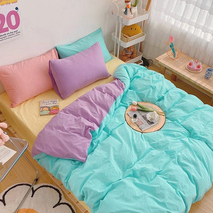 Rainbow Color Bedding Set - 1.2 m /47.2 in bed