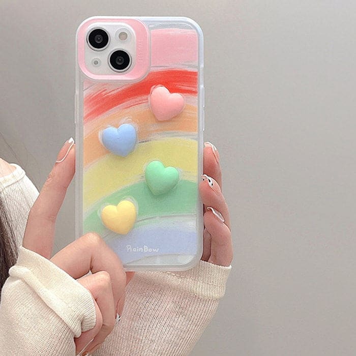 Rainbow Heart iPhone Case - IPhone Case