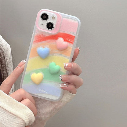 Rainbow Heart iPhone Case - IPhone Case