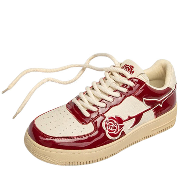 Red Rose Sneakers SpreePicky