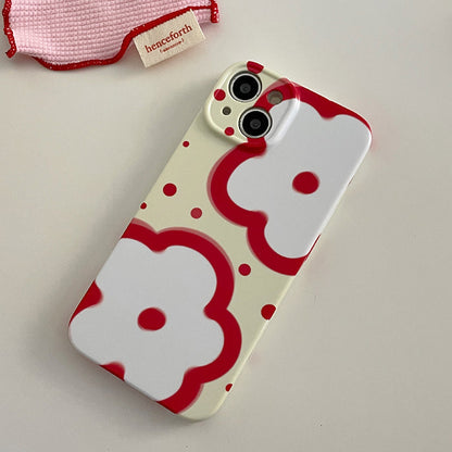 Red Flowers iPhone Case Boogzel Clothing