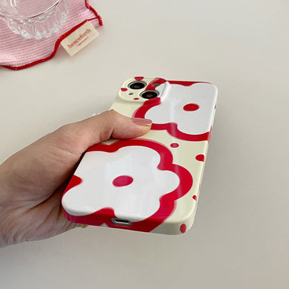 Red Flowers iPhone Case Boogzel Clothing