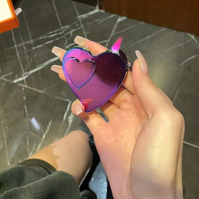 Romantic Heart Shaped Lighter