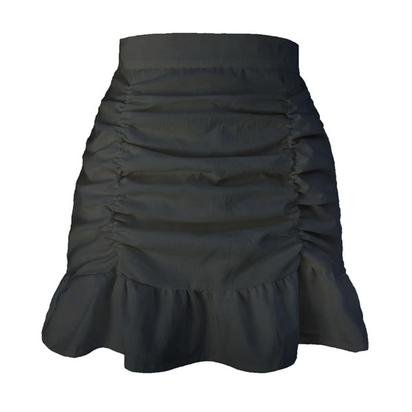 Soft Ruffle Mini Skirt SpreePicky