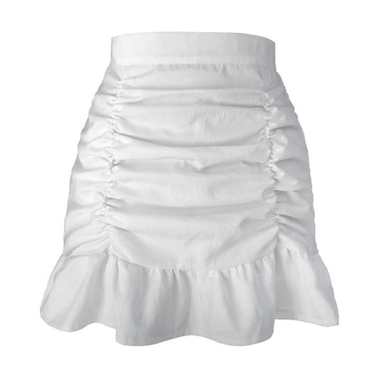Simply Ruffle Mini Skirt spreepickyshop