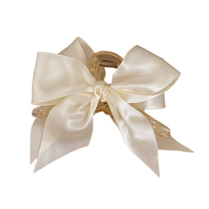 Satin Bow Hair Claw SpreePicky