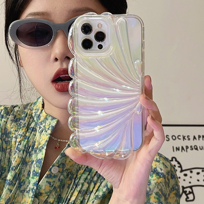 Seashell Holographic iPhone Case SpreePicky