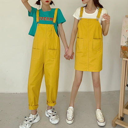 Colorful Sweet Dungarees Boogzel Clothing