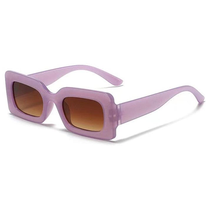 Square Cool Sunglasses - Standart / Purple - Glasses